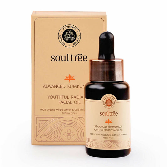 Buy Soultree Advanced Kumkumadi Youthful Radiance Facial Oil from DrMediCart, Ship from India to USA