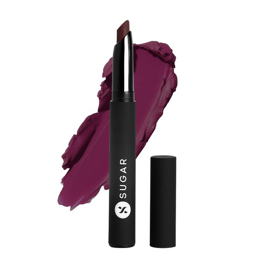 Sugar Cosmetics Matte Attack Lipstick, Transferproof & Smudgeproof - Plums N Roses