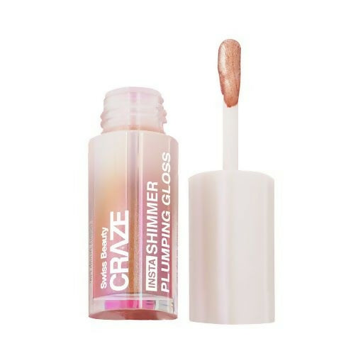 Swiss Beauty Craze Insta Shimmer Plumping Gloss - 1. Main Character