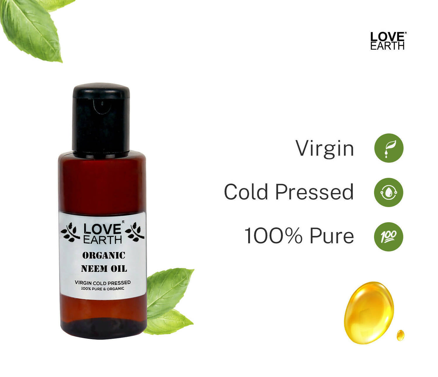 Love Earth Organic Neem Oil