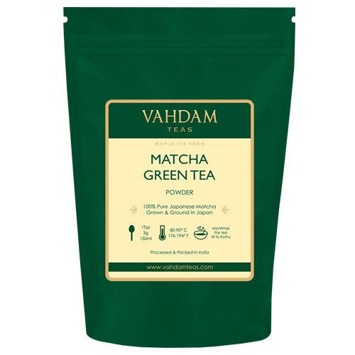 Buy Vahdam Matcha Green Tea Powder from DrMediCart, Ship from India to USA