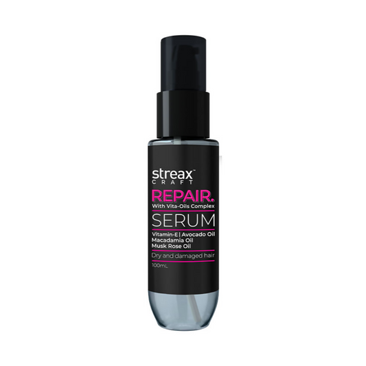Streax Craft Repair Hair Serum For Dry and Damaged Hair Repair With Vita-Oils Complex