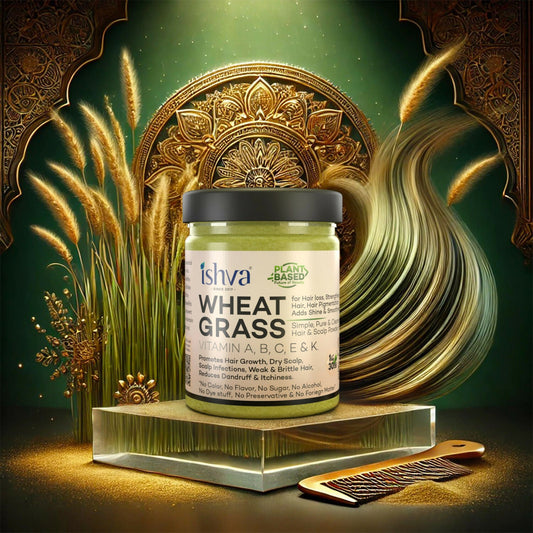 Ishva Wheatgrass Powder For Skin