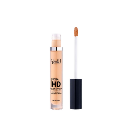 Glam21 Ultra HD Liquid Concealer for HD Finish - Yellow Sand