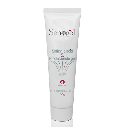 Buy Sebogel Salicylic Acid & Nicotinamide Gel for Pimples and Oily Skin from DrMediCart, Ship from India to USA