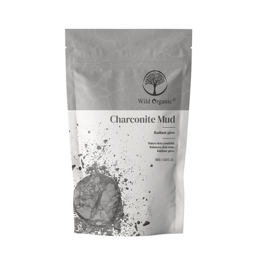 Wild Organic Charconite Mud Radiant Glow Clay Powder