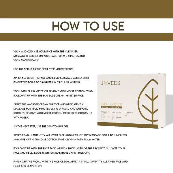 Jovees Mini Gold Facial Kit