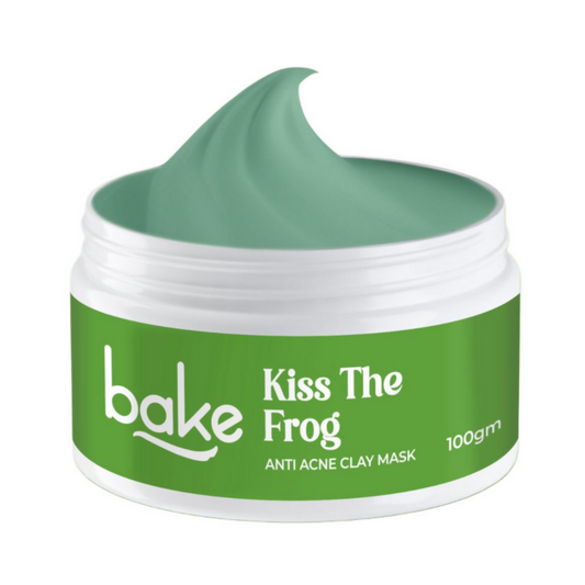 Bake Kiss The Frog Anti Acne Clay Mask With 2% Salicylic Acid & Niacinamide