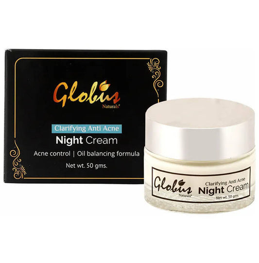 Globus Naturals Clarifying Anti Acne Night Cream