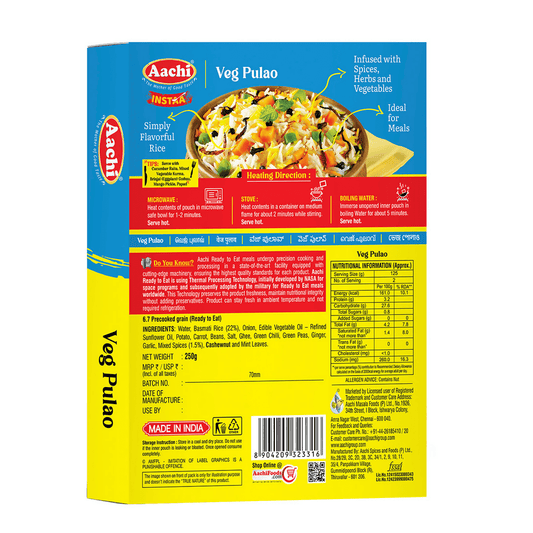 Aachi Instant Veg Pulao