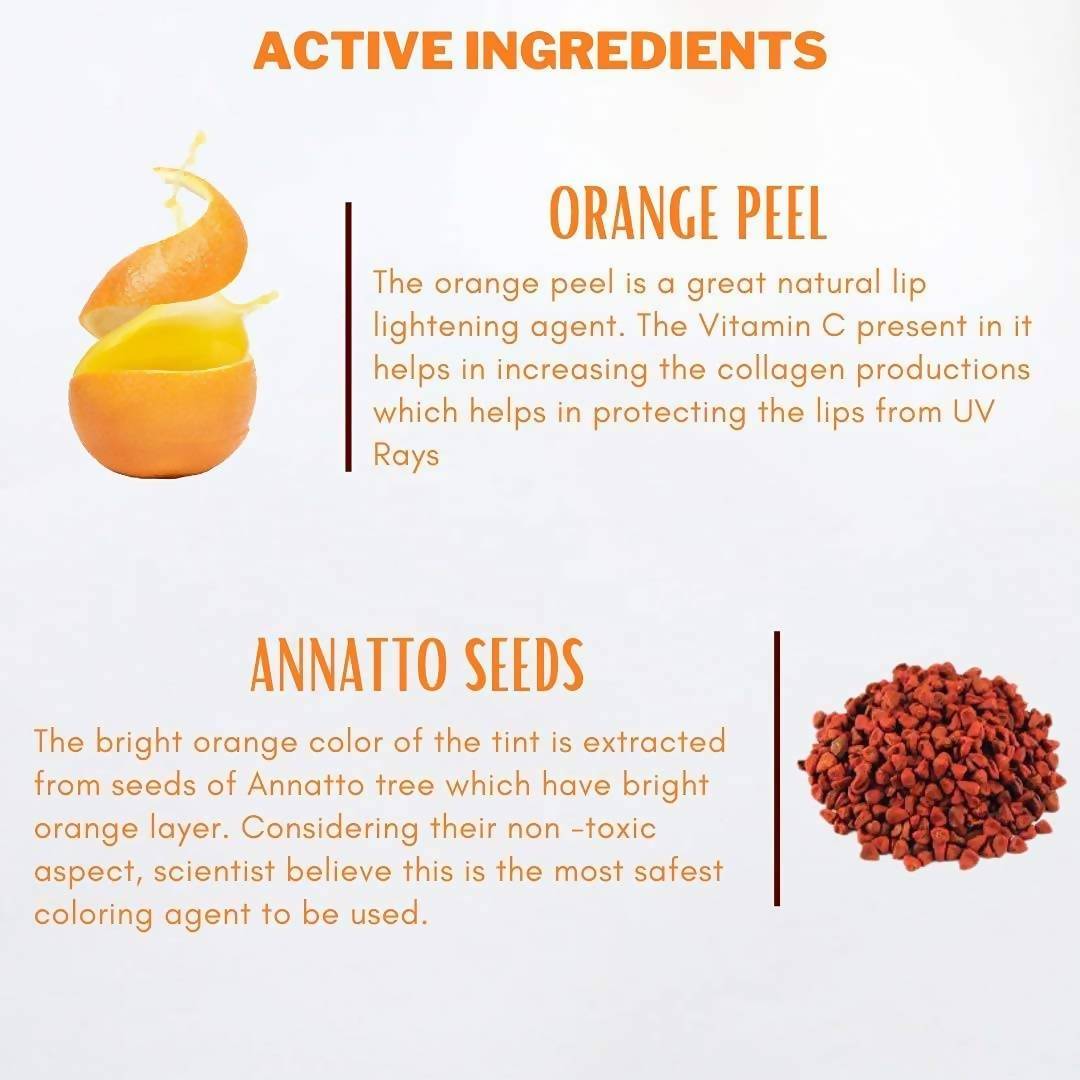 Aegte Organics Orange Peel Lip & Cheek Tint Balm uses