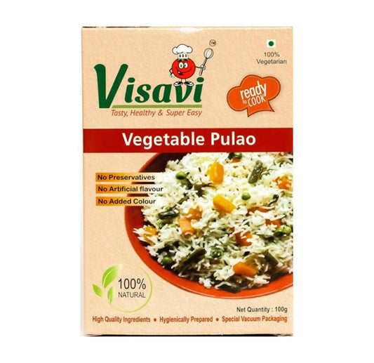 Visavi Vegetable Pulao 100gm