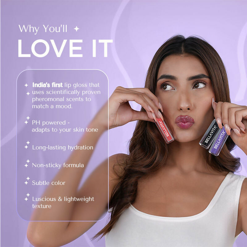 Bella Vita Organic pH Adapting Lip Gloss - Strip Tease