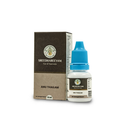 Sreedhareeyam Ayurveda Anu Thailam Nasal Drops