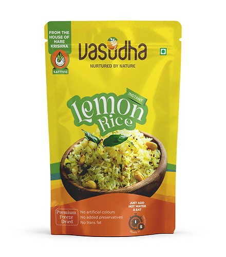 Buy Vasudha Nurtured By Nature Lemon Rice from DrMediCart