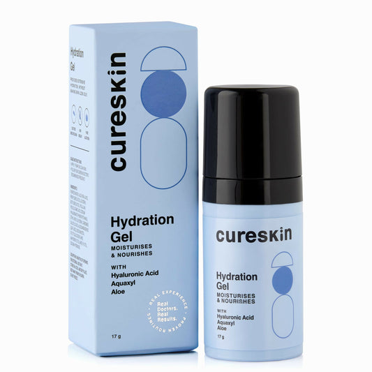 Cureskin Hydration Gel with Hyaluronic Acid, Aquaxyl, Aloe