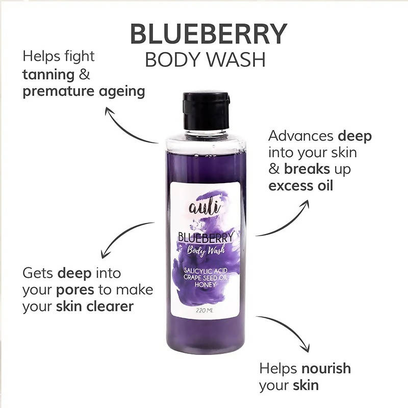 Auli Blueberry Body Wash - DrMediCart