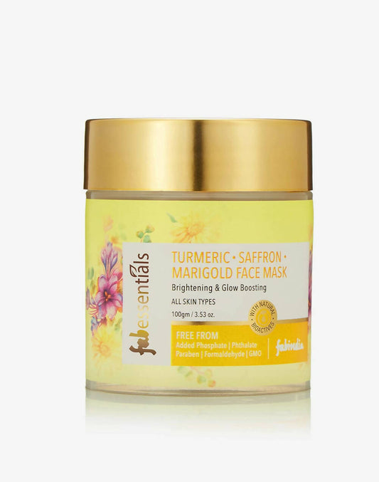 Fabessentials Turmeric Saffron Marigold Face Mask