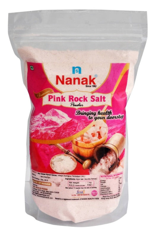 Nanak Himalayan Pink Rock Salt,1Kg