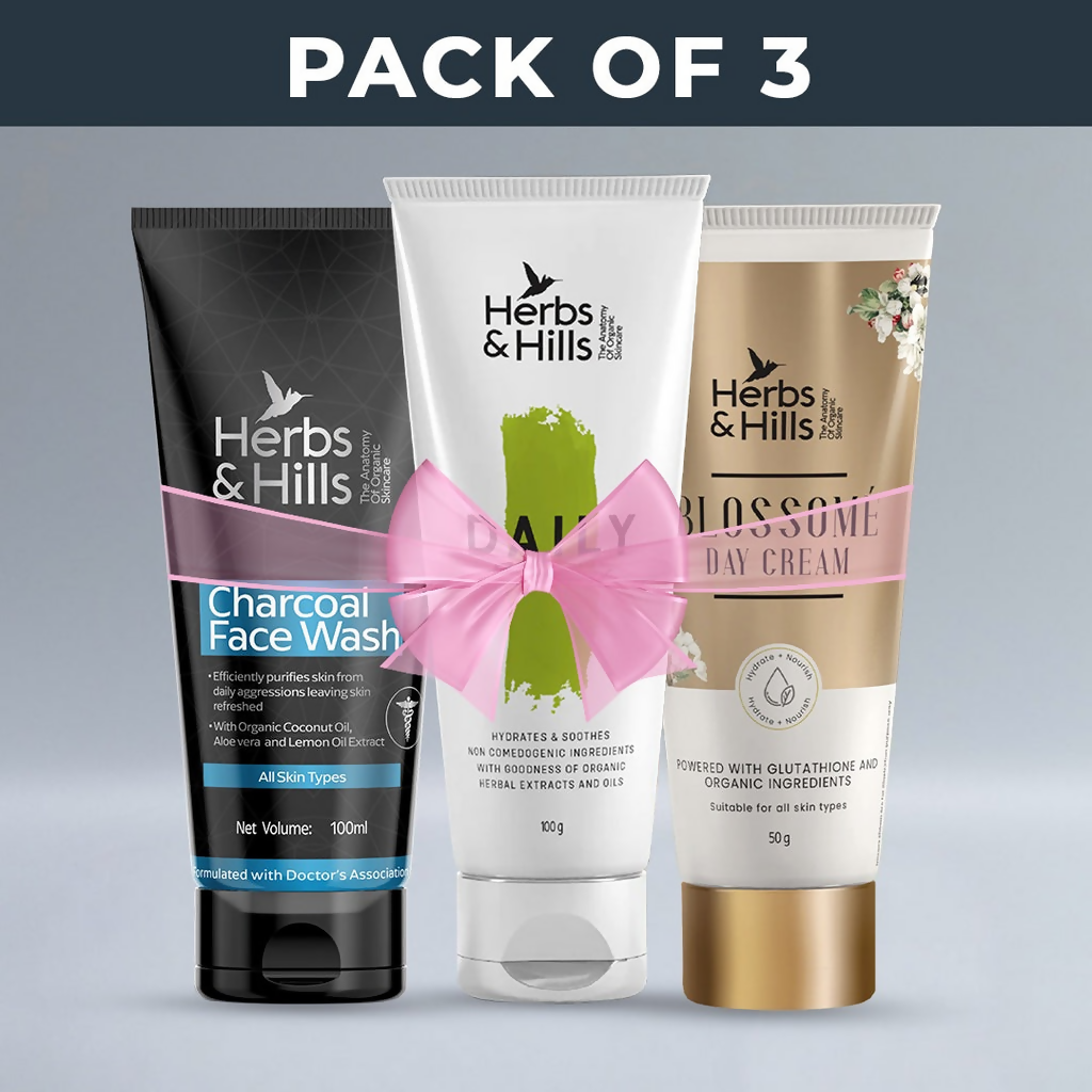 Herbs & Hills Daily Essential Kit- Oily skin