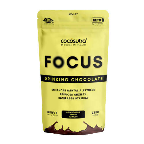 Cocosutra Lite - Focus - Sugar Free Drinking Chocolate Mix
