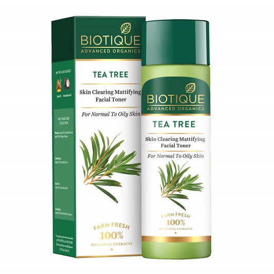 Biotique Advanced Organics Tea Tree Skin Clearing Mattifying Facial Toner