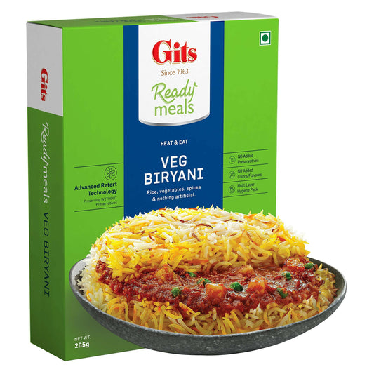 Buy Gits Ready to Eat Veg Biryani Pure Veg from DrMediCart