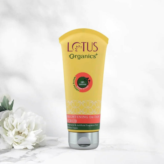Lotus Organics+ Brightening De-Tan Scrub