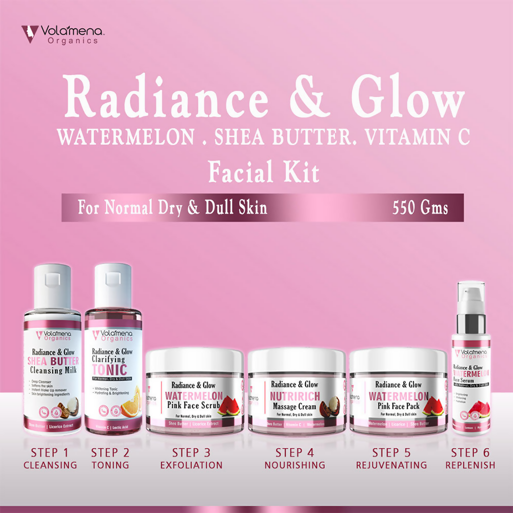 Volamena Radiance & Glow Watermelon Facial Kit