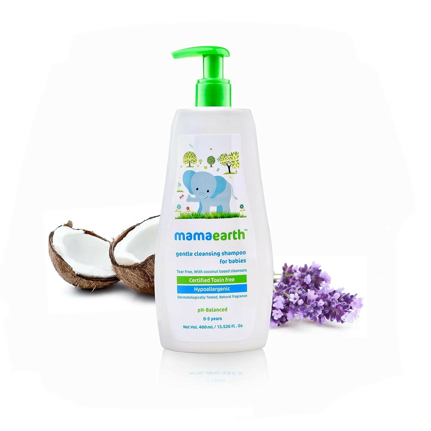 Mamaearth Gentle Cleansing Natural Baby Shampoo & Mamaearth Deeply Nourishing Natural Baby Wash