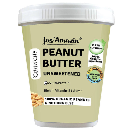 Buy Jus Amazin Peanut Butter - Unsweetened from DrMediCart