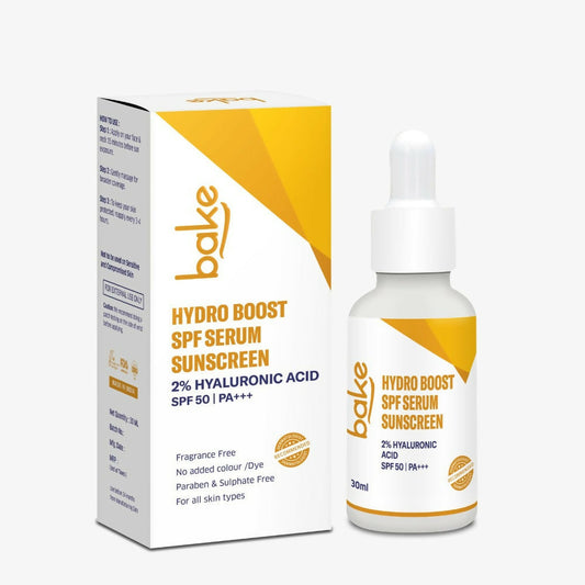 Bake 2% Hyaluronic Acid Hydro Boost Sunscreen Serum Spf 50 Pa+++