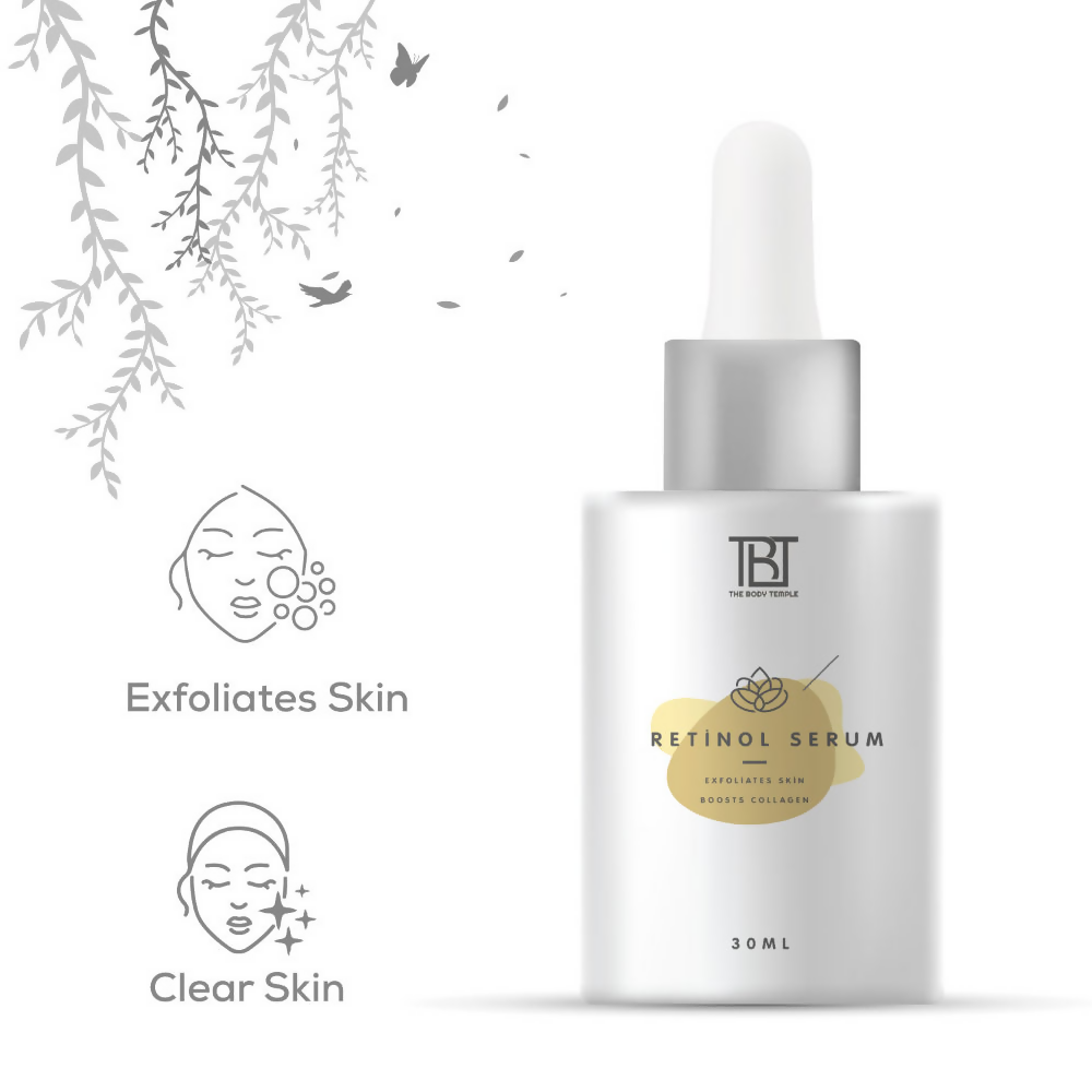 The Body Temple 0.3% Retinol Face Serum