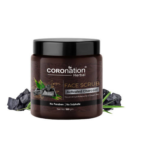 Coronation Herbal Activated Charcoal Face Scrub