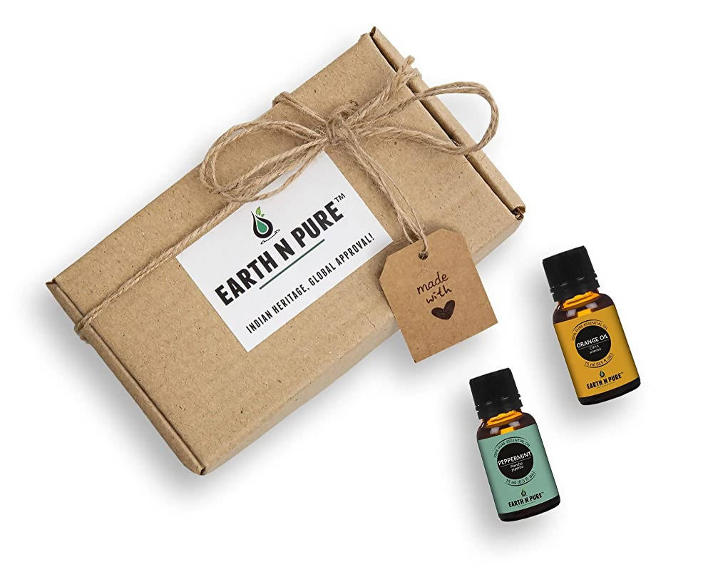 Earth N Pure Orange & Peppermint Essential Oils