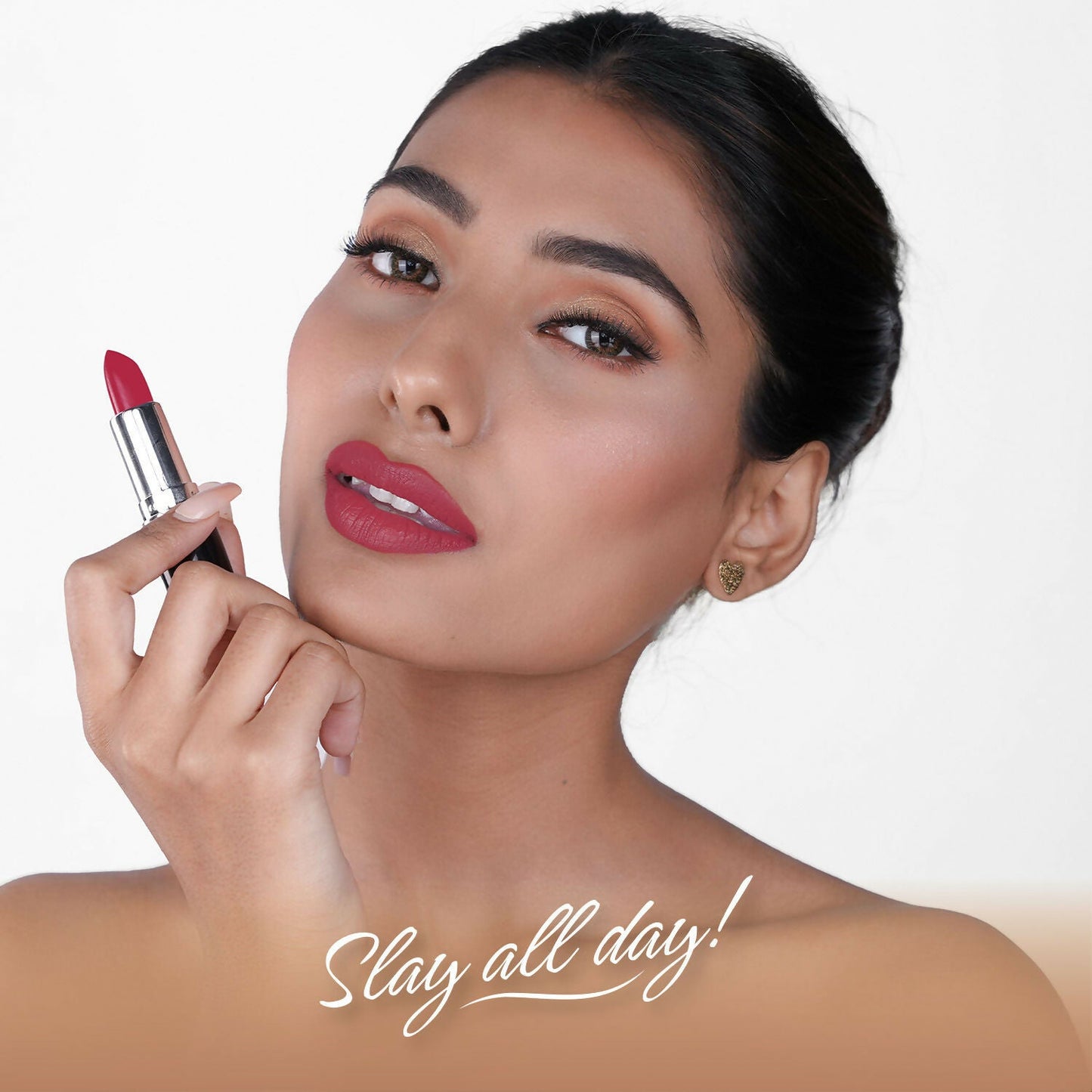Bella Vita Organic Comfort Matte Bullet Lipstick - Pink Pout