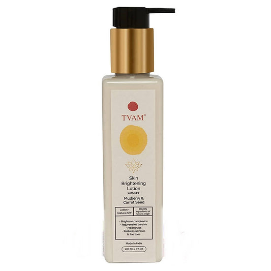 Tvam Mulberry & Carrot Seed Skin Brightening Lotion With SPF