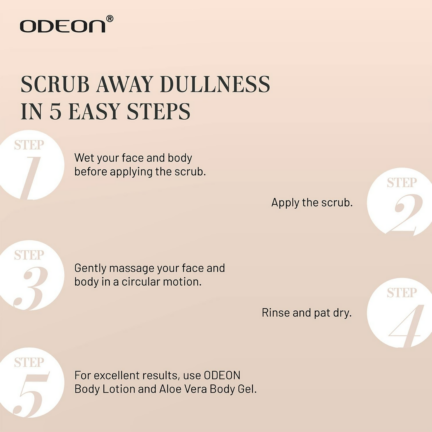 Odeon Apricot & Almond Face & Body Scrub