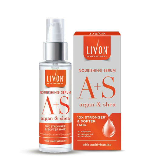 Livon Professional Nourishing Serum With Argan, Shea & Multivitamins