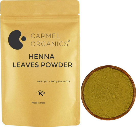 Carmel Organics Henna Leaves Powder For Hair Color