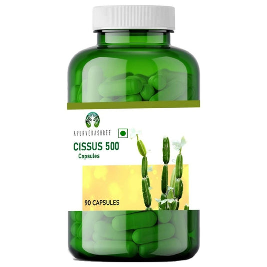Ayurvedashree Cissus 500mg Capsules