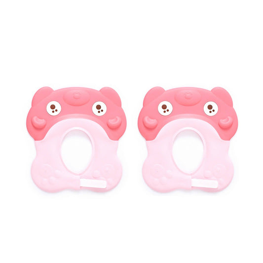 Safe-O-Kid Shampoo Shower cap for kids set of 2pcs- Pink colour