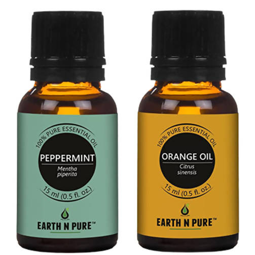 Earth N Pure Orange & Peppermint Essential Oils