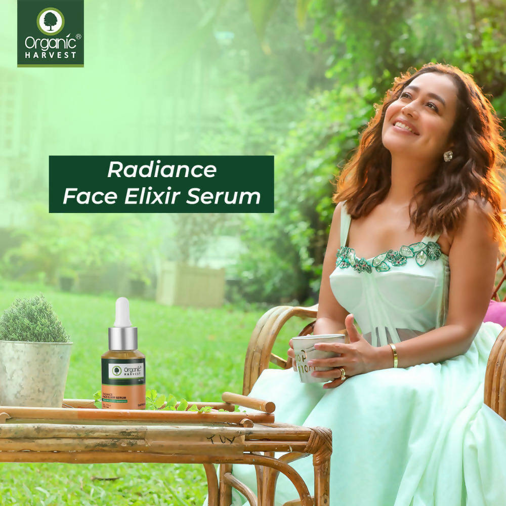 Organic Harvest Activ Saffron Radiance Face Elixir Serum