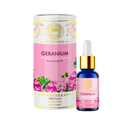 Divine Aroma 100% Pure Geranium Essential Oil