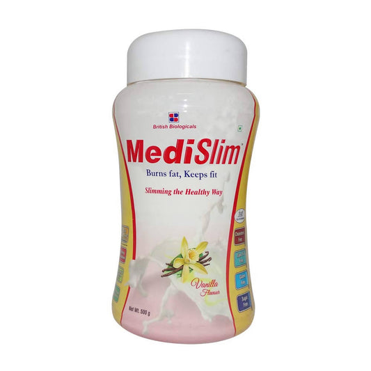 British Biologicals Medislim Powder Vanilla Flavour