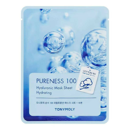 Tonymoly Pureness 100 Hyaluronic Acid Mask Sheet - Korean Skincare