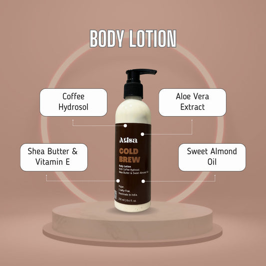 Buy Atisa Cold Brew Body Lotion from DrMediCart, Ship from India to USA