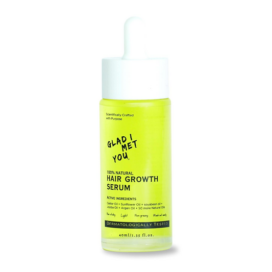 Glad I Met You Hair Growth Serum - Rosemary Castor & Sunflower Oils + 50 More Natural Oils