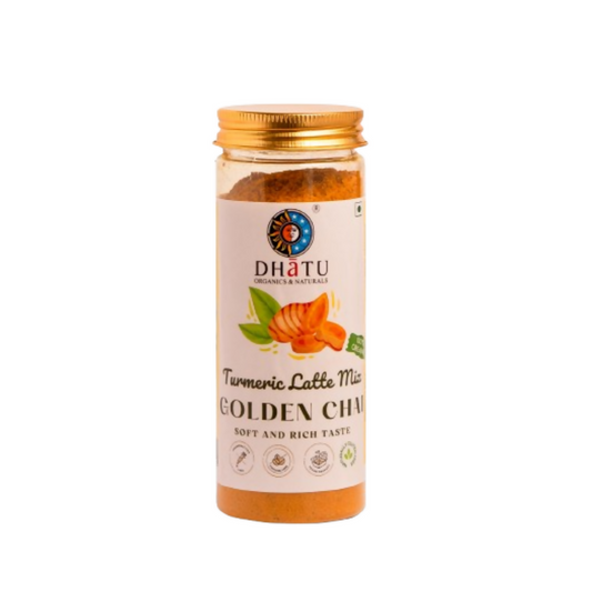 Dhatu Organics & Naturals Turmeric Latte Mir Golden Chai